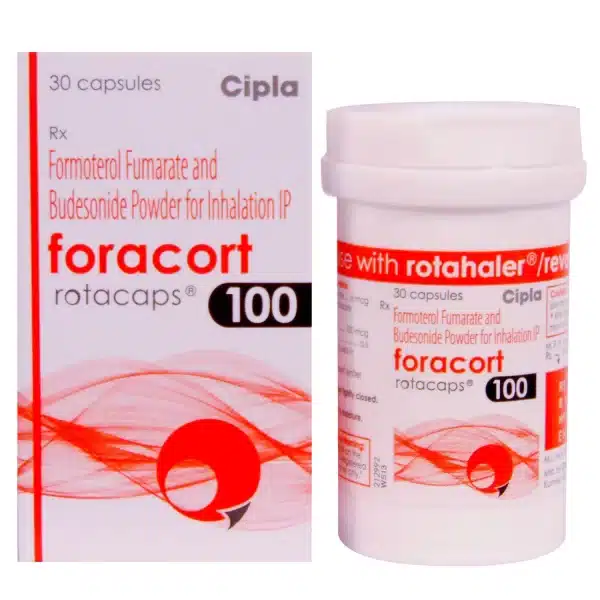 FORACORT 6MCG/100MCG ROTACAP